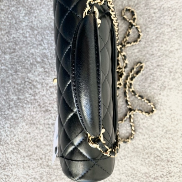 FULL SET - CHANEL Mini Rectangular Flap Bag with Top Handle - Picture 13 of 16